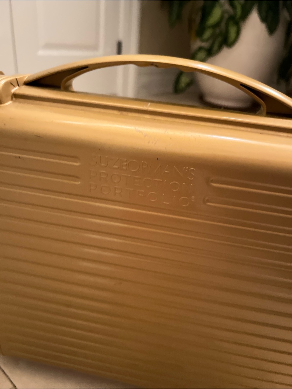 Suze Orman's Protection Portfolio Financial Organizer- Gold Case no Inserts